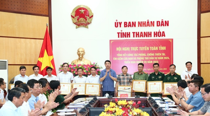 Kết luận của Phó Chủ tịch UBND tỉnh Lê Đức Giang tại Hội nghị trực tuyến toàn tỉnh tổng kết công tác phòng, chống thiên tai, tìm kiếm cứu nạn và phòng thủ dân sự năm 2024, triển khai nhiệm vụ năm 2025