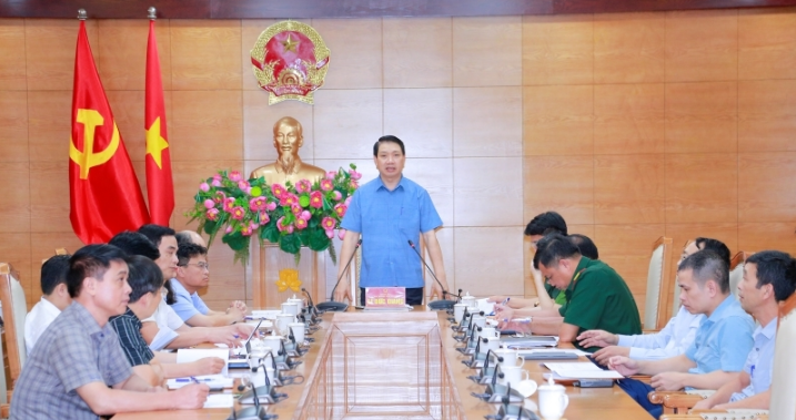 Vận hành thử nghiệm hội nghị trực tuyến triển khai các biện pháp ứng phó khẩn cấp với tình huống thiên tai