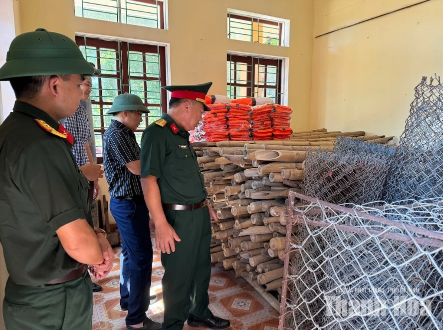 Sẵn sàng phương án đảm bảo an toàn các tuyến đê trong mùa mưa lũ